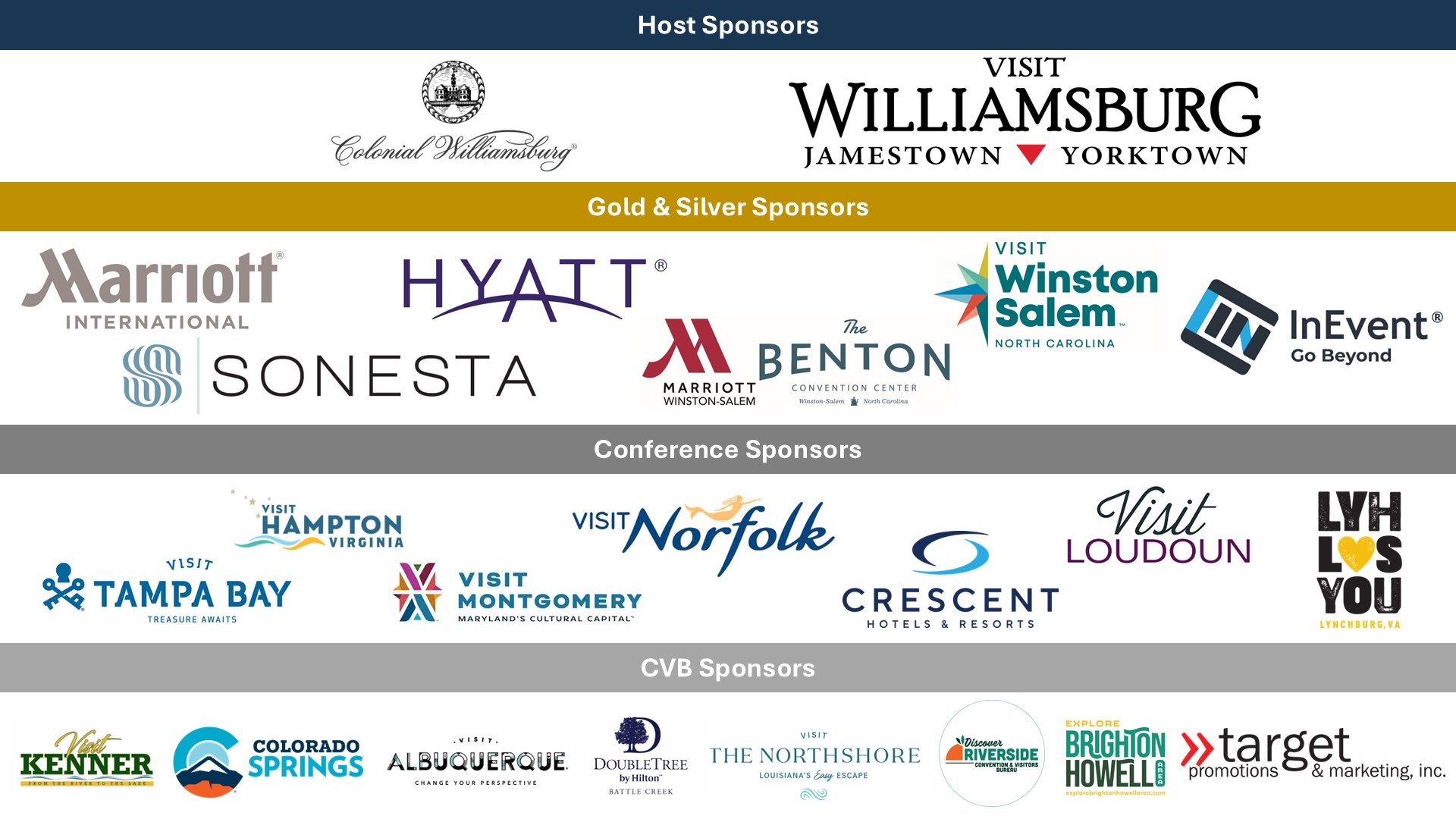 Sponsors