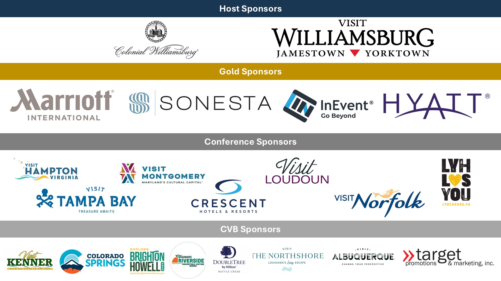 Sponsors