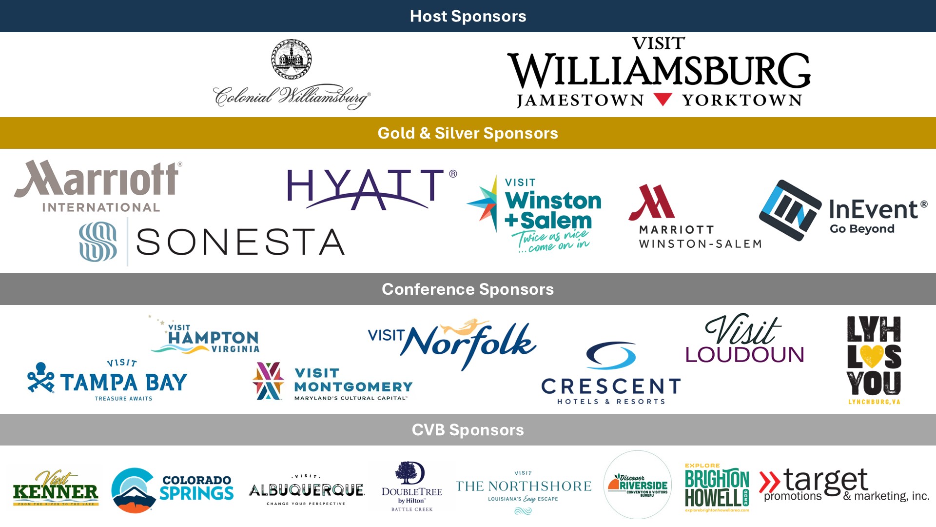 Sponsors