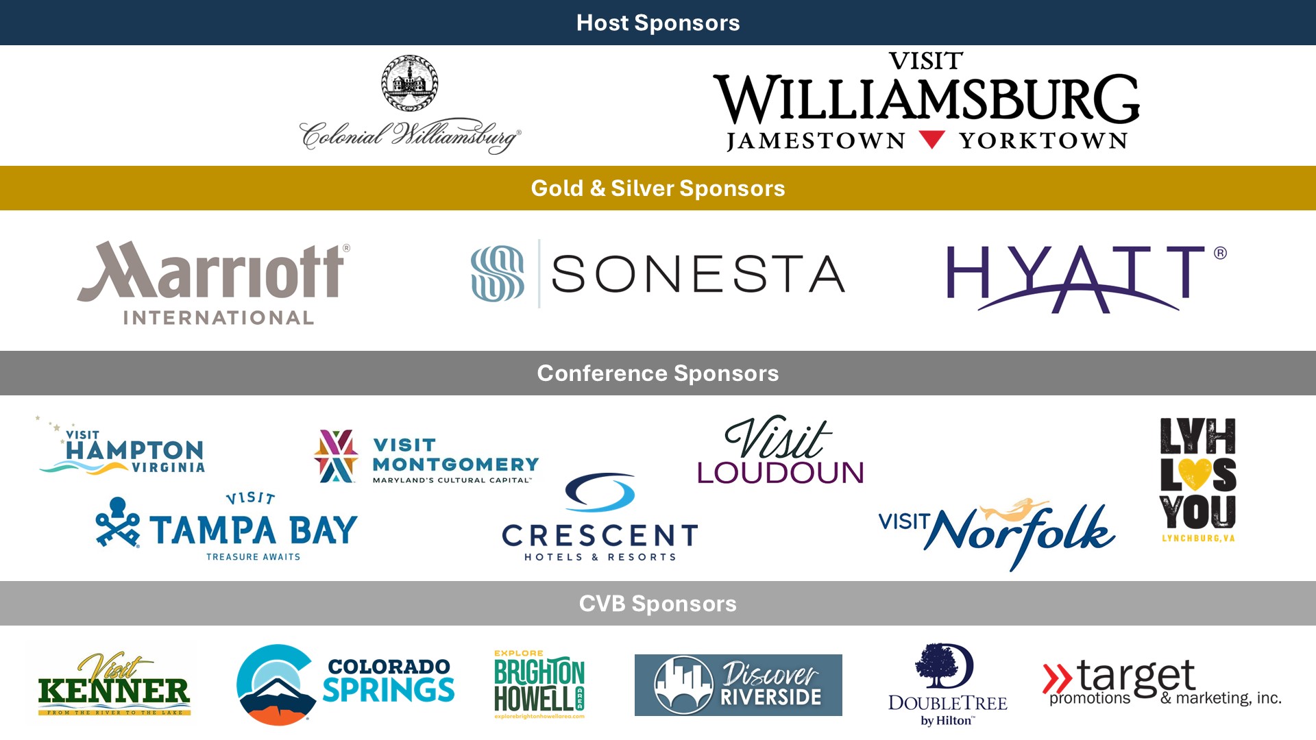 Sponsors