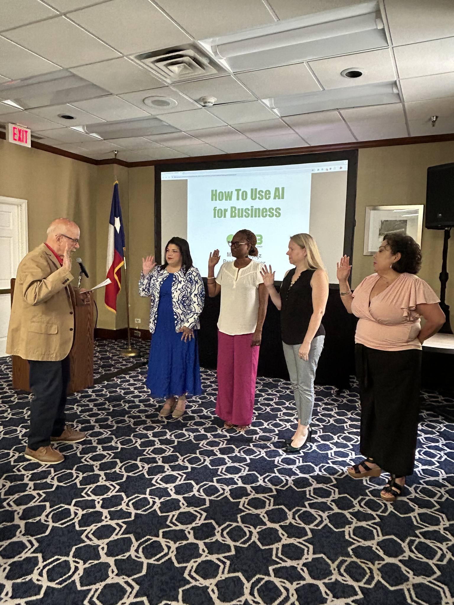 San Antonio Alamo Chapter Board Induction 2024